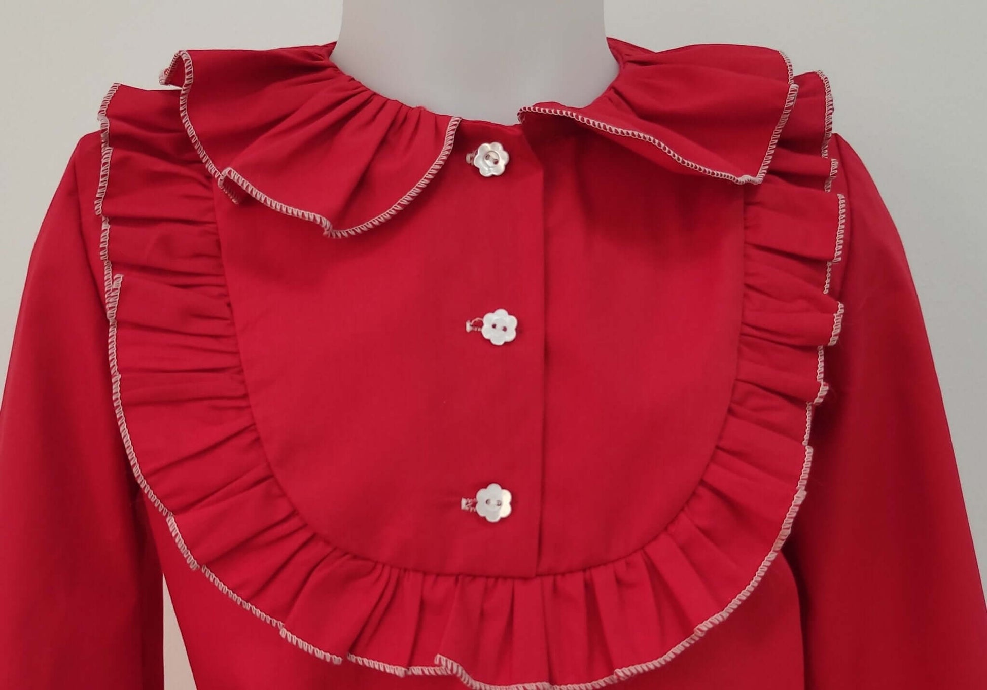 Blusa de manga larga de niña Milena - La Boutique de Kannela