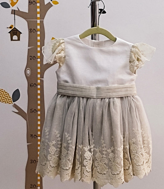 Vestido de ceremonia para bebé Marie Antoinette - La Boutique de Kannela