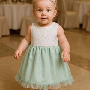 Vestido de ceremonia para bebé Gloria